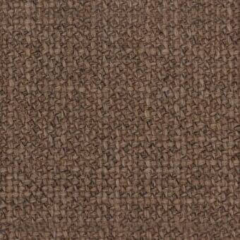 Jute fabric sample displaying a dense, irregular weave in brown and beige tones, identified as Potocco Alba d6e tronco indoor fabric.
